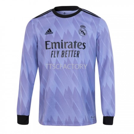Billiga Fotbollströjor Real Madrid Borta tröja 2022/23 Långärmad